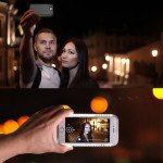 Wholesale iPhone SE 2022 / 2020 / 8 / 7 Selfie Illuminated LED Light Case (Champagne Gold)